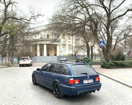Синий БМВ 5 Серия, объемом двигателя 2.93 л и пробегом 350 тыс. км за 5999 $, фото 3 на Automoto.ua