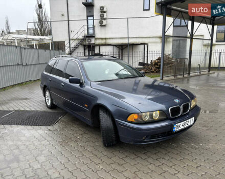 Синий БМВ 5 Серия, объемом двигателя 2.5 л и пробегом 482 тыс. км за 4500 $, фото 2 на Automoto.ua