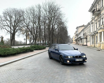 Синий БМВ 5 Серия, объемом двигателя 2.93 л и пробегом 350 тыс. км за 5999 $, фото 2 на Automoto.ua