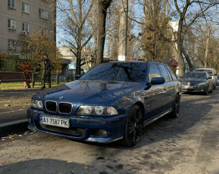 Синий БМВ 5 Серия, объемом двигателя 2.93 л и пробегом 350 тыс. км за 5999 $, фото 4 на Automoto.ua