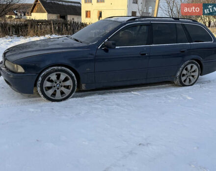 Синий БМВ 5 Серия, объемом двигателя 2.5 л и пробегом 380 тыс. км за 3500 $, фото 5 на Automoto.ua