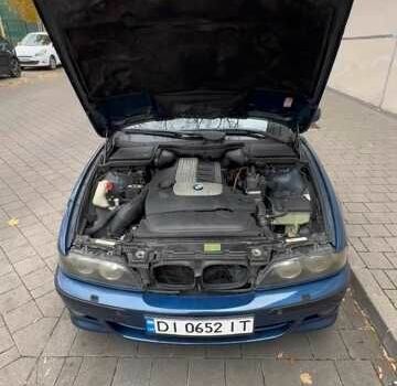 Синий БМВ 5 Серия, объемом двигателя 2.9 л и пробегом 325 тыс. км за 9500 $, фото 15 на Automoto.ua