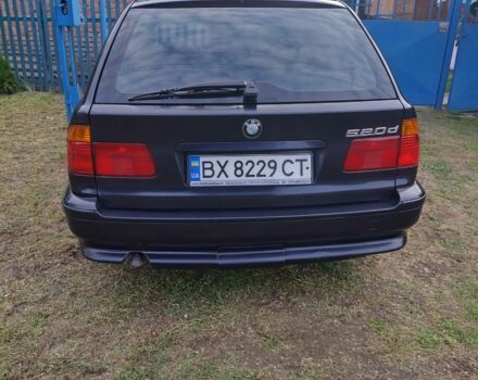 Синий БМВ 5 Серия, объемом двигателя 2 л и пробегом 392 тыс. км за 4600 $, фото 3 на Automoto.ua
