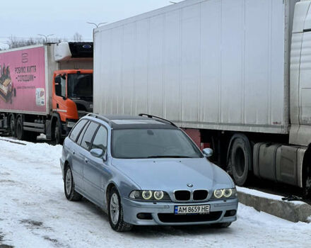 Синій БМВ 5 Серія, об'ємом двигуна 2.5 л та пробігом 329 тис. км за 7700 $, фото 1 на Automoto.ua