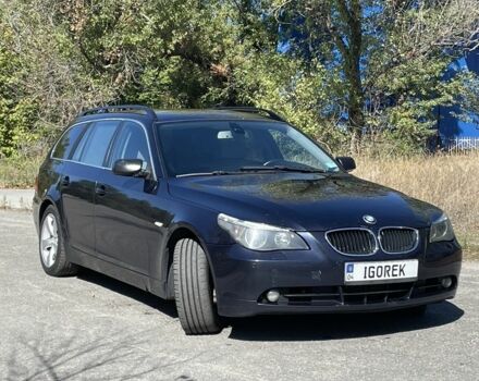 Синий БМВ 5 Серия, объемом двигателя 2.5 л и пробегом 600 тыс. км за 5300 $, фото 3 на Automoto.ua