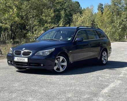 Синий БМВ 5 Серия, объемом двигателя 2.5 л и пробегом 600 тыс. км за 5300 $, фото 2 на Automoto.ua