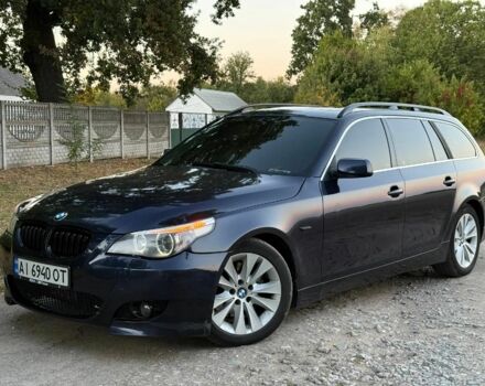 Синій БМВ 5 Серія, об'ємом двигуна 3 л та пробігом 380 тис. км за 7700 $, фото 3 на Automoto.ua