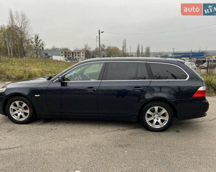 Синий БМВ 5 Серия, объемом двигателя 3 л и пробегом 345 тыс. км за 8500 $, фото 4 на Automoto.ua