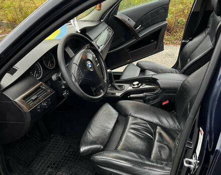 Синий БМВ 5 Серия, объемом двигателя 3 л и пробегом 345 тыс. км за 8500 $, фото 8 на Automoto.ua