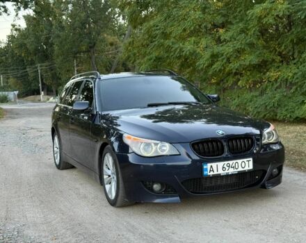 Синій БМВ 5 Серія, об'ємом двигуна 3 л та пробігом 380 тис. км за 7700 $, фото 4 на Automoto.ua