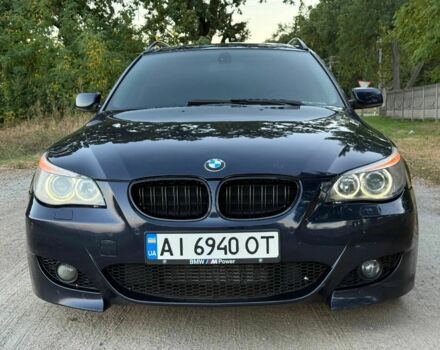 Синій БМВ 5 Серія, об'ємом двигуна 3 л та пробігом 380 тис. км за 7700 $, фото 5 на Automoto.ua