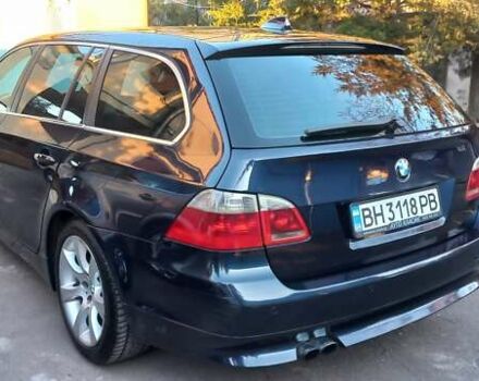 Синий БМВ 5 Серия, объемом двигателя 2.99 л и пробегом 330 тыс. км за 8500 $, фото 12 на Automoto.ua