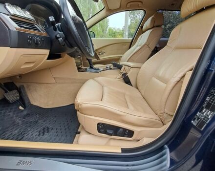 Синій БМВ 5 Серія, об'ємом двигуна 3 л та пробігом 412 тис. км за 10200 $, фото 7 на Automoto.ua