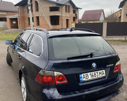 Синий БМВ 5 Серия, объемом двигателя 2.99 л и пробегом 270 тыс. км за 7000 $, фото 6 на Automoto.ua