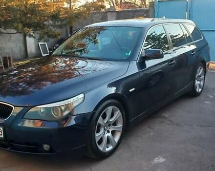 Синий БМВ 5 Серия, объемом двигателя 2.99 л и пробегом 330 тыс. км за 8500 $, фото 11 на Automoto.ua