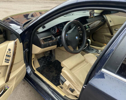 Синий БМВ 5 Серия, объемом двигателя 2.99 л и пробегом 270 тыс. км за 7000 $, фото 13 на Automoto.ua