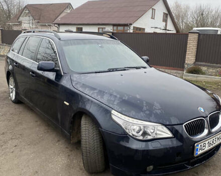 Синий БМВ 5 Серия, объемом двигателя 2.99 л и пробегом 270 тыс. км за 7000 $, фото 1 на Automoto.ua