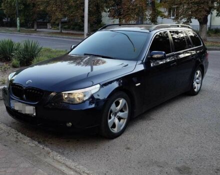 Синий БМВ 5 Серия, объемом двигателя 2.5 л и пробегом 261 тыс. км за 7902 $, фото 5 на Automoto.ua