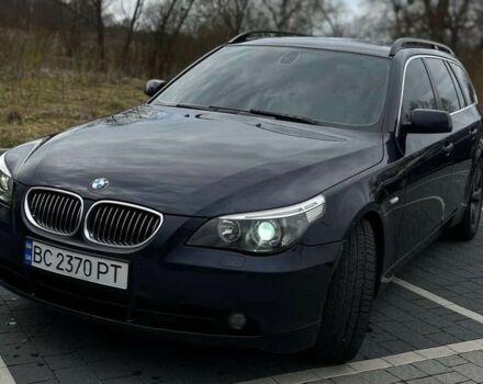 Синий БМВ 5 Серия, объемом двигателя 2.5 л и пробегом 400 тыс. км за 7500 $, фото 1 на Automoto.ua