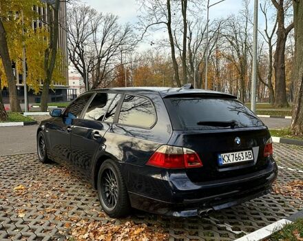 Синий БМВ 5 Серия, объемом двигателя 2.5 л и пробегом 410 тыс. км за 7600 $, фото 7 на Automoto.ua