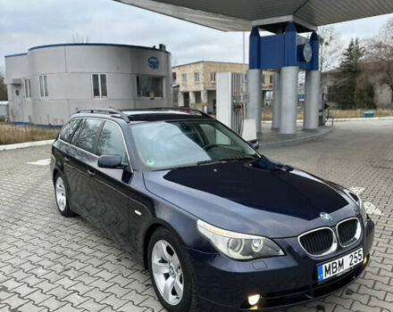 Синий БМВ 5 Серия, объемом двигателя 2.5 л и пробегом 313 тыс. км за 3999 $, фото 9 на Automoto.ua
