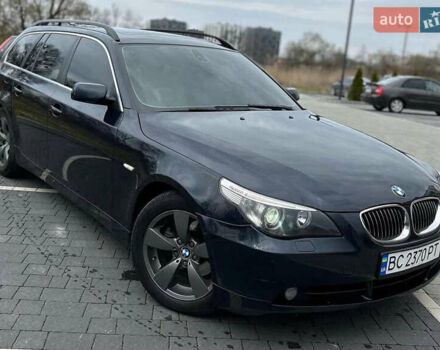 Синий БМВ 5 Серия, объемом двигателя 2.5 л и пробегом 400 тыс. км за 7500 $, фото 23 на Automoto.ua