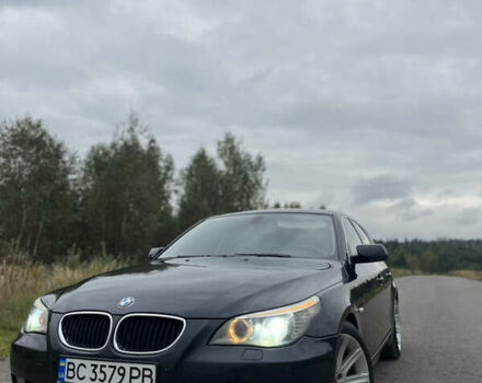 Синий БМВ 5 Серия, объемом двигателя 2 л и пробегом 288 тыс. км за 8300 $, фото 2 на Automoto.ua