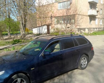 Синий БМВ 5 Серия, объемом двигателя 3 л и пробегом 267 тыс. км за 4900 $, фото 4 на Automoto.ua