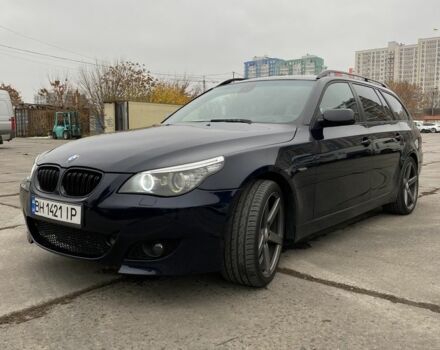 Синий БМВ 5 Серия, объемом двигателя 3 л и пробегом 245 тыс. км за 10000 $, фото 2 на Automoto.ua