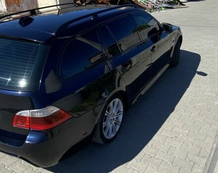 Синий БМВ 5 Серия, объемом двигателя 3 л и пробегом 420 тыс. км за 9000 $, фото 3 на Automoto.ua