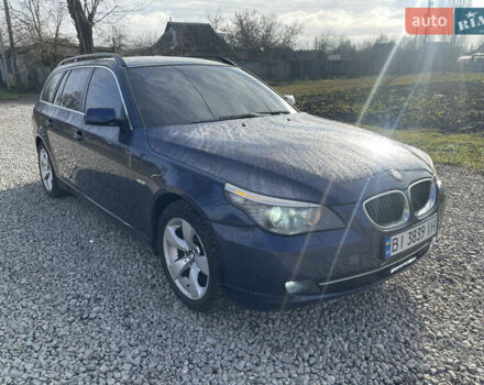 Синий БМВ 5 Серия, объемом двигателя 2 л и пробегом 495 тыс. км за 6999 $, фото 3 на Automoto.ua