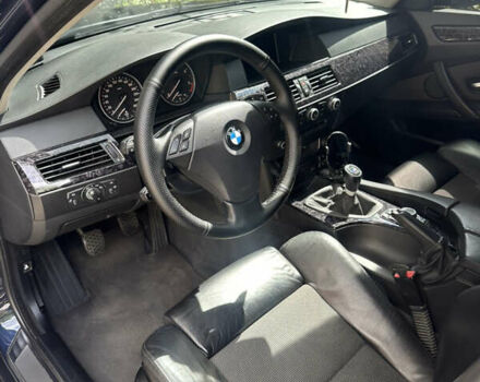 Синий БМВ 5 Серия, объемом двигателя 2 л и пробегом 315 тыс. км за 9000 $, фото 7 на Automoto.ua
