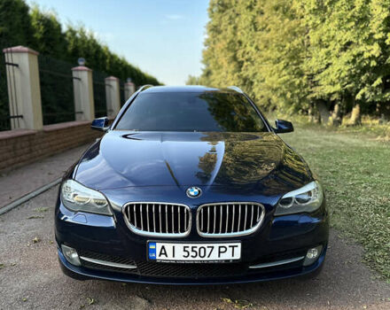 Синій БМВ 5 Серія, об'ємом двигуна 2 л та пробігом 210 тис. км за 17500 $, фото 1 на Automoto.ua