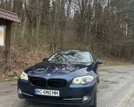 Синий БМВ 5 Серия, объемом двигателя 2 л и пробегом 300 тыс. км за 11500 $, фото 3 на Automoto.ua