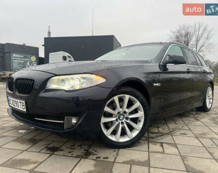 Синий БМВ 5 Серия, объемом двигателя 2 л и пробегом 290 тыс. км за 12999 $, фото 2 на Automoto.ua