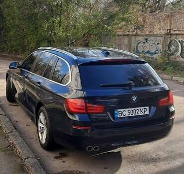 Синий БМВ 5 Серия, объемом двигателя 2 л и пробегом 205 тыс. км за 13500 $, фото 3 на Automoto.ua
