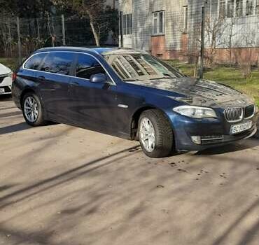 Синий БМВ 5 Серия, объемом двигателя 2 л и пробегом 205 тыс. км за 13500 $, фото 1 на Automoto.ua
