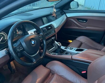 Синий БМВ 5 Серия, объемом двигателя 2 л и пробегом 157 тыс. км за 8500 $, фото 4 на Automoto.ua