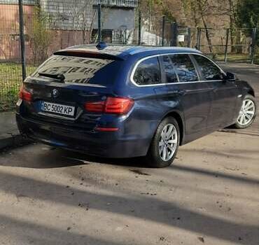 Синий БМВ 5 Серия, объемом двигателя 2 л и пробегом 205 тыс. км за 13500 $, фото 2 на Automoto.ua