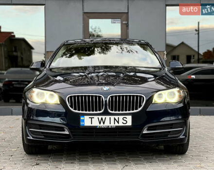 Синій БМВ 5 Серія, об'ємом двигуна 2 л та пробігом 250 тис. км за 13900 $, фото 1 на Automoto.ua