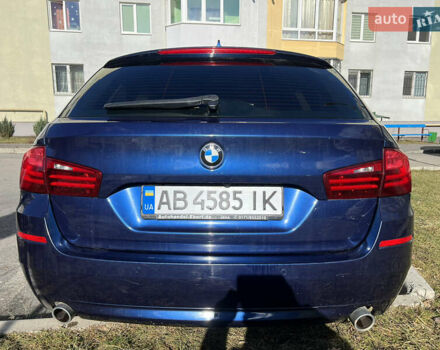 Синий БМВ 5 Серия, объемом двигателя 3 л и пробегом 227 тыс. км за 22500 $, фото 1 на Automoto.ua