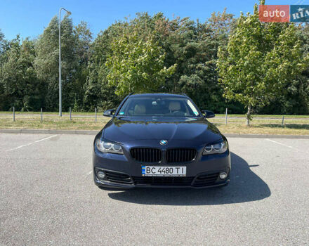 Синий БМВ 5 Серия, объемом двигателя 2 л и пробегом 158 тыс. км за 22000 $, фото 2 на Automoto.ua