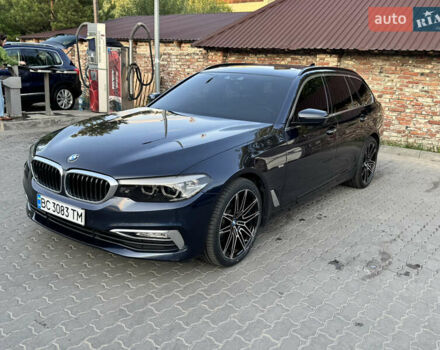 Синій БМВ 5 Серія, об'ємом двигуна 2 л та пробігом 245 тис. км за 22900 $, фото 6 на Automoto.ua