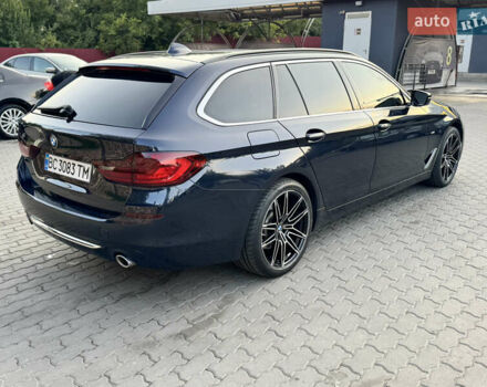 Синій БМВ 5 Серія, об'ємом двигуна 2 л та пробігом 245 тис. км за 22900 $, фото 4 на Automoto.ua