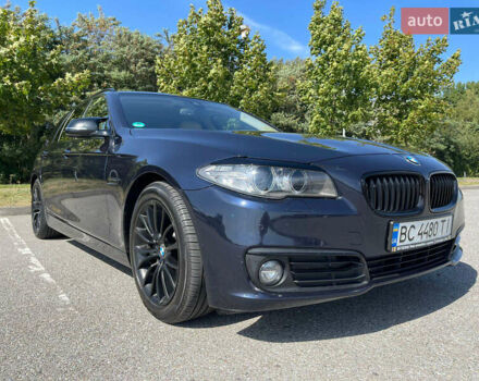 Синий БМВ 5 Серия, объемом двигателя 2 л и пробегом 158 тыс. км за 22000 $, фото 5 на Automoto.ua