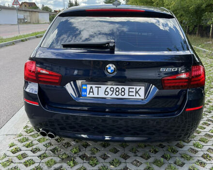 Синий БМВ 5 Серия, объемом двигателя 2 л и пробегом 2 тыс. км за 19500 $, фото 4 на Automoto.ua