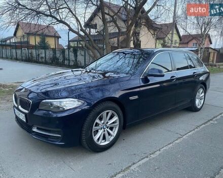 Синий БМВ 5 Серия, объемом двигателя 2 л и пробегом 397 тыс. км за 12900 $, фото 1 на Automoto.ua