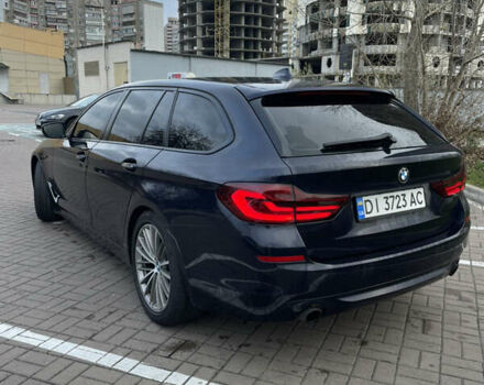 Синий БМВ 5 Серия, объемом двигателя 2 л и пробегом 164 тыс. км за 17600 $, фото 2 на Automoto.ua