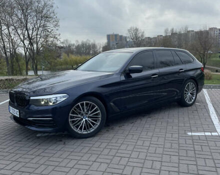Синий БМВ 5 Серия, объемом двигателя 2 л и пробегом 164 тыс. км за 17600 $, фото 1 на Automoto.ua