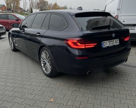 Синий БМВ 5 Серия, объемом двигателя 2 л и пробегом 164 тыс. км за 15999 $, фото 2 на Automoto.ua